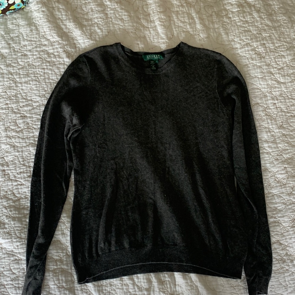 Ralph Lauren gray sweater